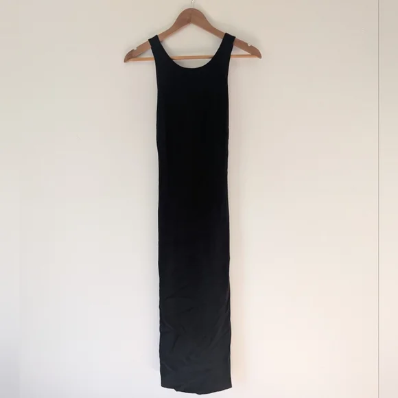 Theory Black Midi Dress